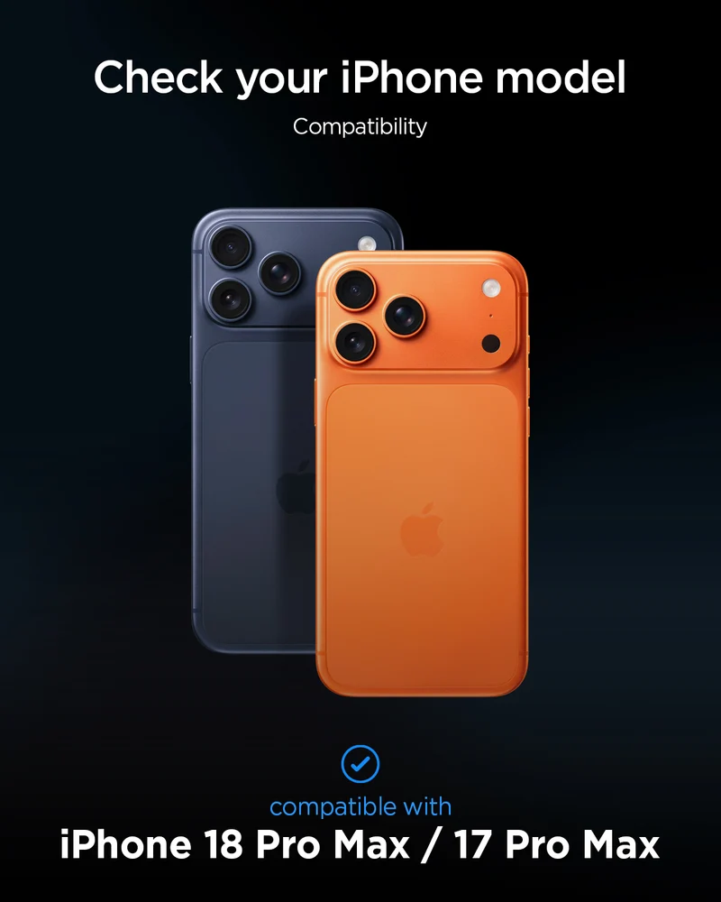 Antireflex Glas für iPhone 18 Pro Max / 17 Pro Max, Spigen Glas.tR AlignMaster S AR 2-Pack