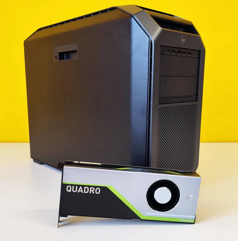 HP Z8 G4 Workstation Tower | 2x Intel Xeon Gold 6138 40Cores | Ram 128GB | SSD NVMe 2TB | Nvidia RTX 6000 24GB | FreeDOS