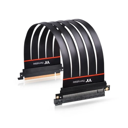 Riser Kabel Extender 90° Black PCI-E 4.0 16X
