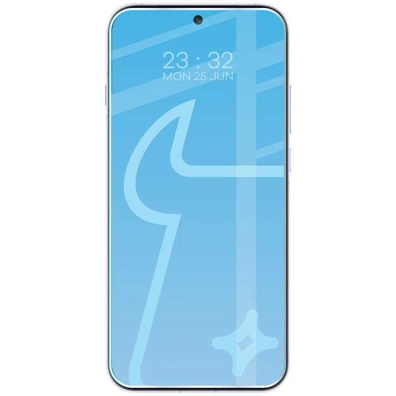 Gehärtetes Glas für Oppo Reno16 / Reno16 Pro 5G, Bizon Glass Clear Duo, 2 Stück