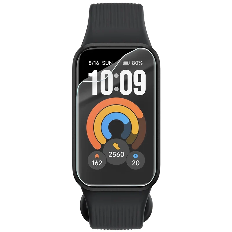 Schutzfolie für den Bildschirm für Xiaomi Smart Band 11 Active, Bizon Watch HydroFlex, 3 Stück