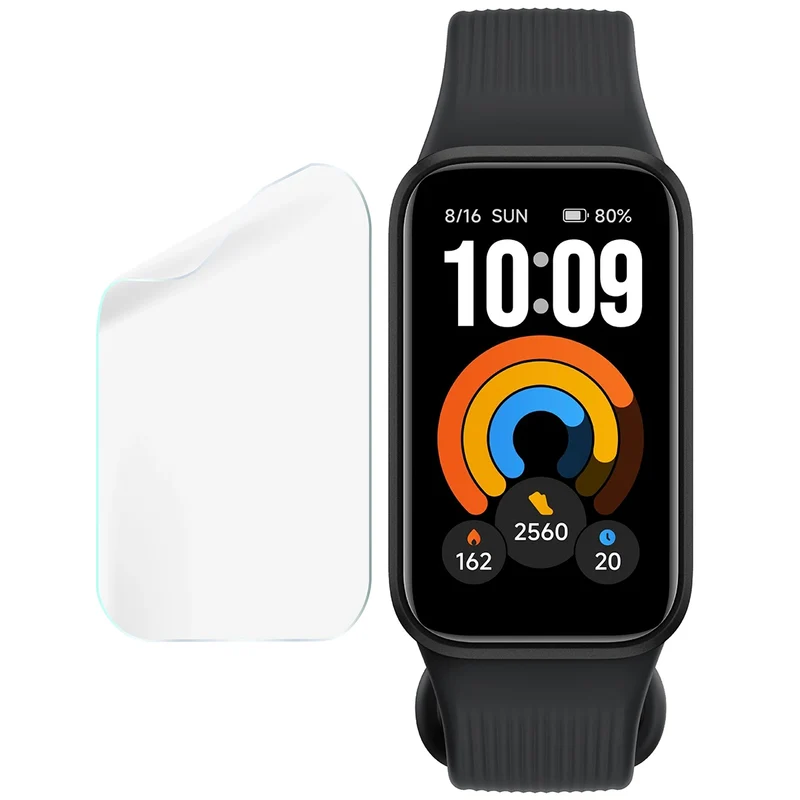 Schutzfolie für den Bildschirm für Xiaomi Smart Band 11 Active, Bizon Watch HydroFlex, 3 Stück