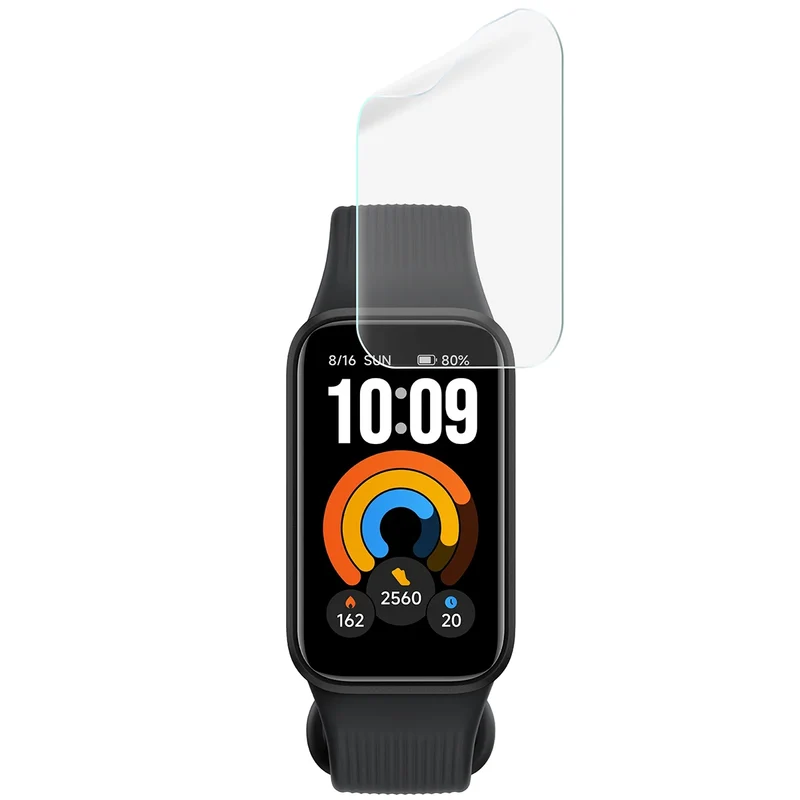 Schutzfolie für den Bildschirm für Xiaomi Smart Band 11 Active, Bizon Watch HydroFlex, 3 Stück