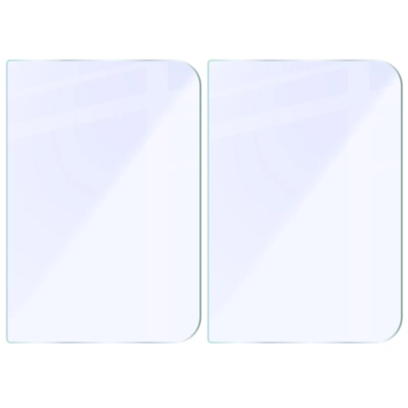 Flexibles Hybridglas für iPhone Duo, Bizon Hybrid Mule Duo, 2 Stück
