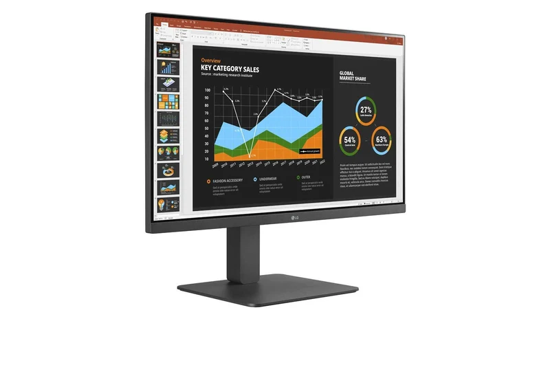 LG 27 Ips Borderless - Webcam Fhd