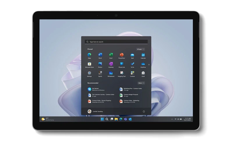 Surface Go 4 N200 8Gb 128Ssd Platino Wifi