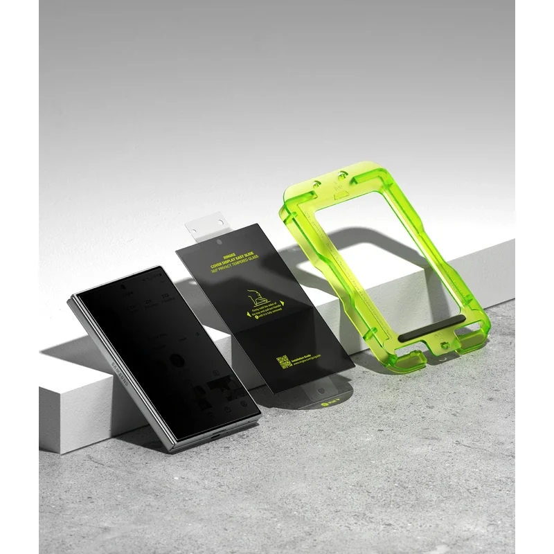 Sichtschutzglas mit Applikator für Galaxy Z Fold8, Ringke Easy Slide Privacy 360, 2 Stück