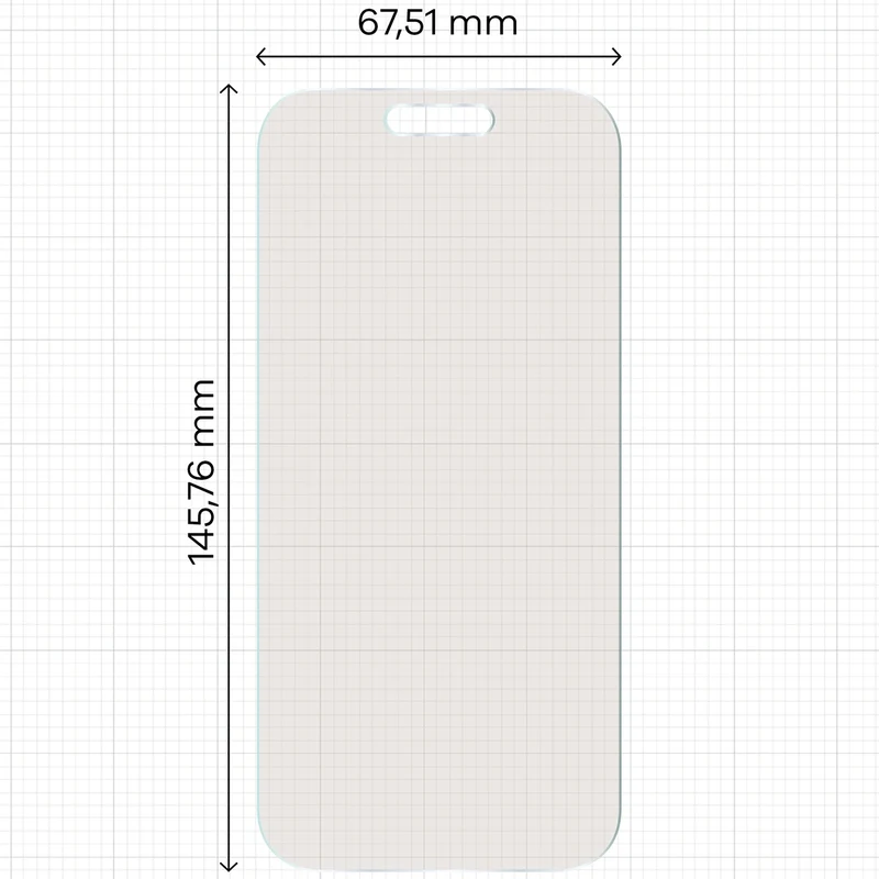 2x Matte Folie mit dem umweltfreundlichen Applikator für iPhone 16 Pro, Bizon Eplikator Film Matte