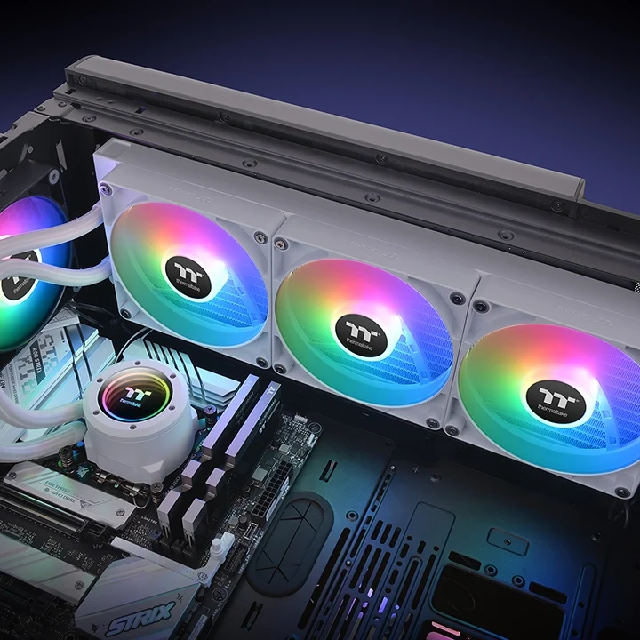 TH420 V2 ARGB Snow White AIO Wasserkühlung
