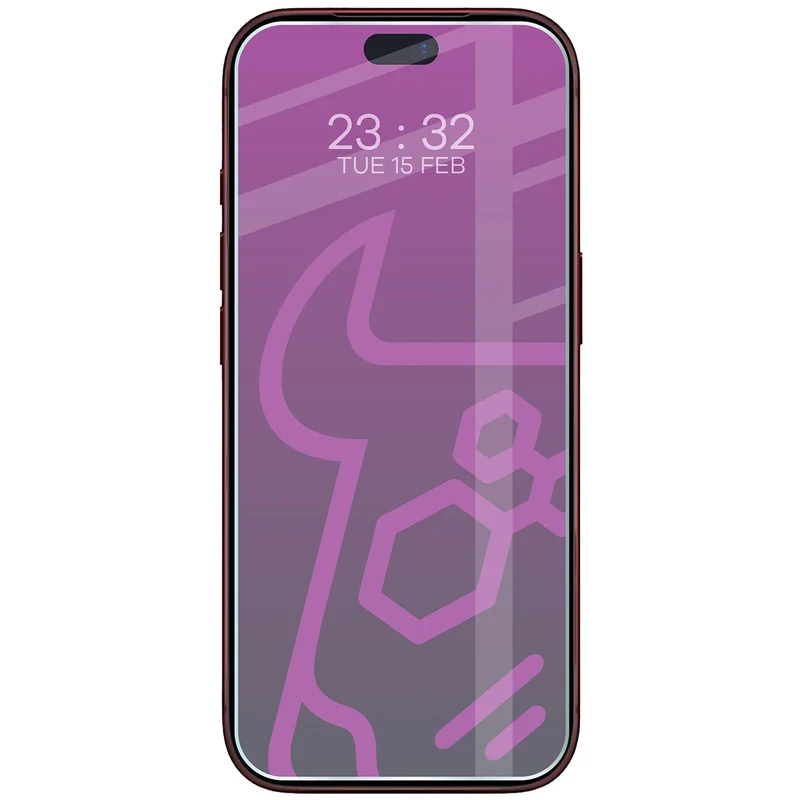 Flexibles Hybridglas für iPhone 18 Pro Max, Bizon Hybrid Mule
