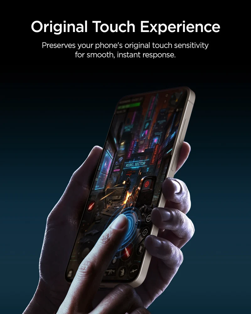 Glas + Applikator für Galaxy S26 FE, Spigen Glas.tR EZ Fit Pro 1-Pack (AC)