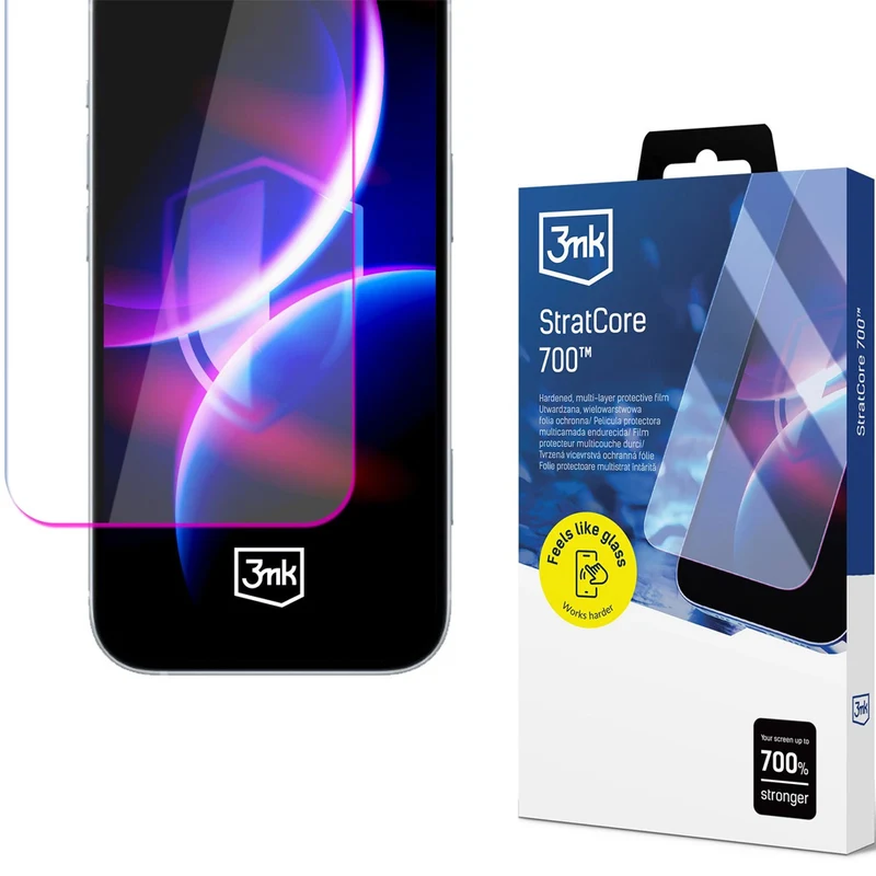 Schutzfolie für den Bildschirm für Galaxy S26 FE, 3mk StratCore 700