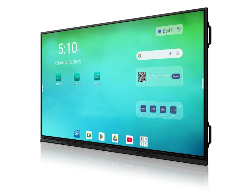 OPTOMA 86 -ANDROID 14 4k 8/64gb google edla touch 2x20W