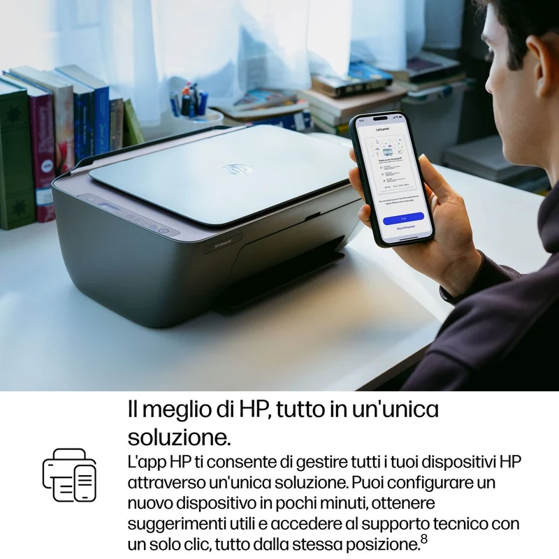 HP DeskJet 2921: Stampante Multifunzione Nuova Wi-Fi