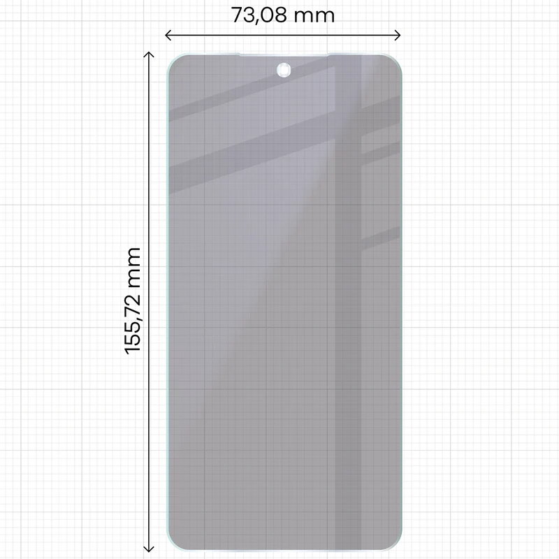 2x Hybridglas mit Sichtschutz mit dem umweltfreundlichen Applikator für Galaxy S26 Plus, Bizon Eplikator Hybrid Shadow