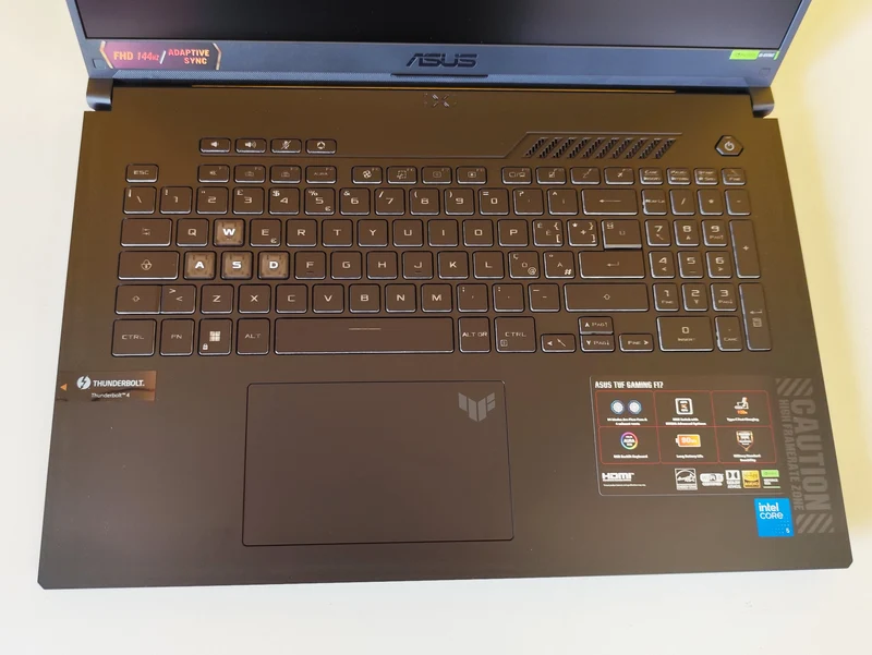 ASUS TUF Gaming A17 Notebook Gaming 17.3" FHD IPS | Intel Core 5 210H | Ram 32GB | SSD 1TB | Nvidia RTX 4050 6GB | FreeDOS Prodotto NUOVO