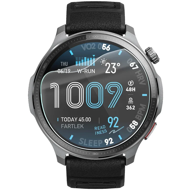 Schutzfolie für den Bildschirm für Amazfit Balance 2 XT, Bizon Watch HydroFlex, 3 Stück