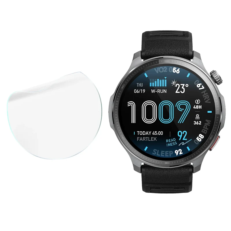 Schutzfolie für den Bildschirm für Amazfit Balance 2 XT, Bizon Watch HydroFlex, 3 Stück