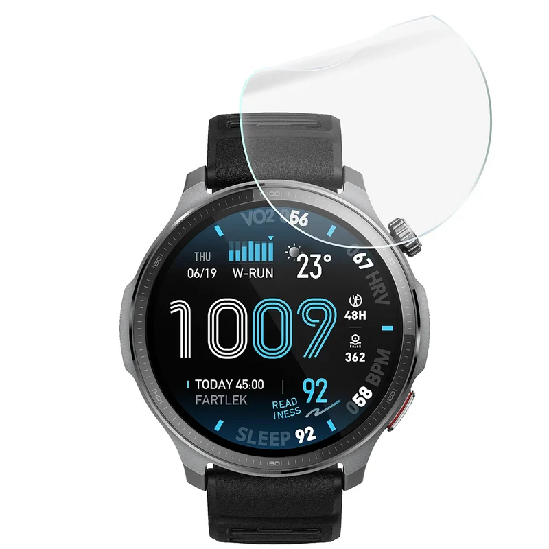 Schutzfolie für den Bildschirm für Amazfit Balance 2 XT, Bizon Watch HydroFlex, 3 Stück