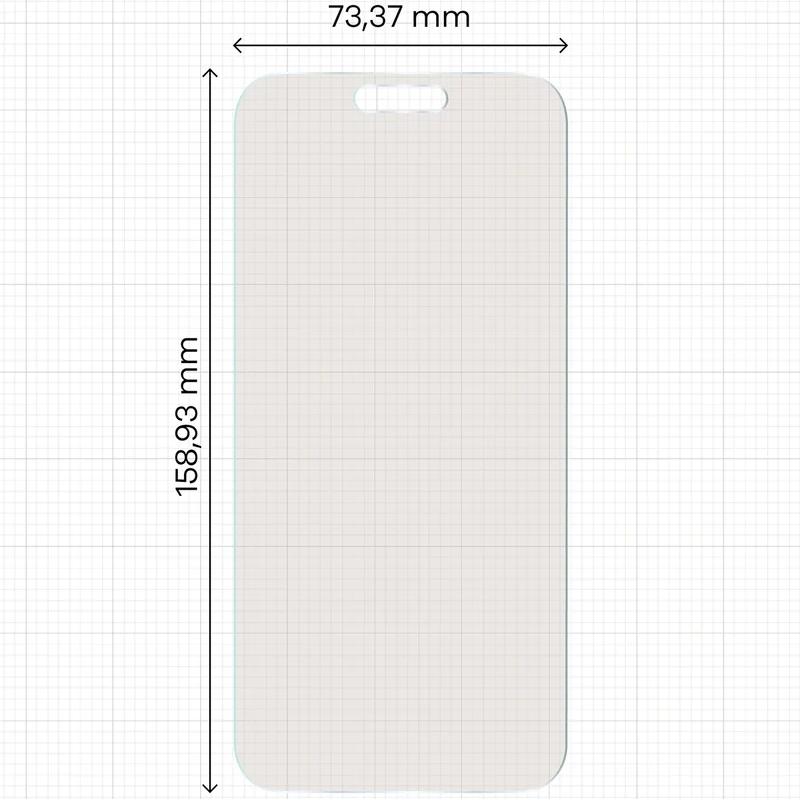 2x Matte Folie mit dem umweltfreundlichen Applikator für iPhone 17 Pro Max, Bizon Eplikator Film Matte