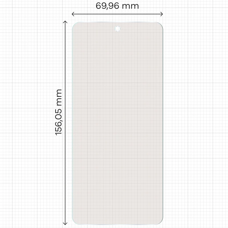 2x Matte Folie mit dem umweltfreundlichen Applikator für Motorola Moto G86 Power 5G, Bizon Eplikator Film Matte
