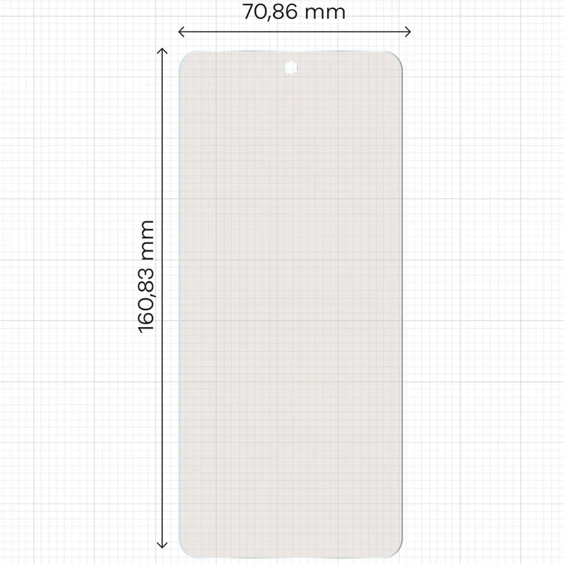 2x Matte Folie mit dem umweltfreundlichen Applikator für Motorola Moto G56 5G, Bizon Eplikator Film Matte