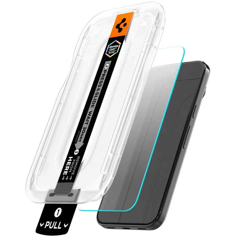 Glas + Applikator für Google Pixel 11 Pro XL, Spigen Glas.tR EZ Fit Pro 2-Pack (AC)
