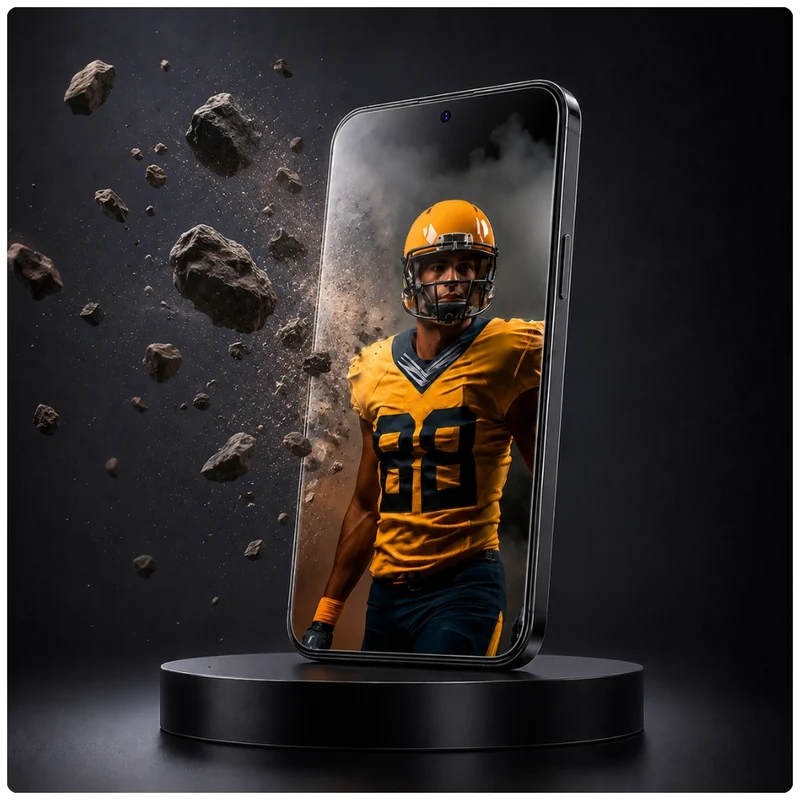 Displayschutzglas YAXO Rock Armor Glass für iPhone Air