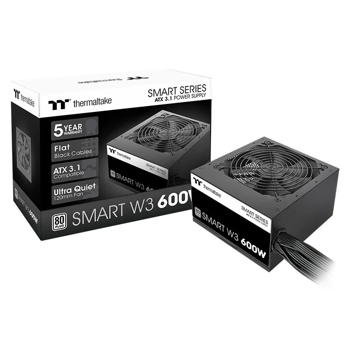 Smart W3 600W 80+ PC Netzteil