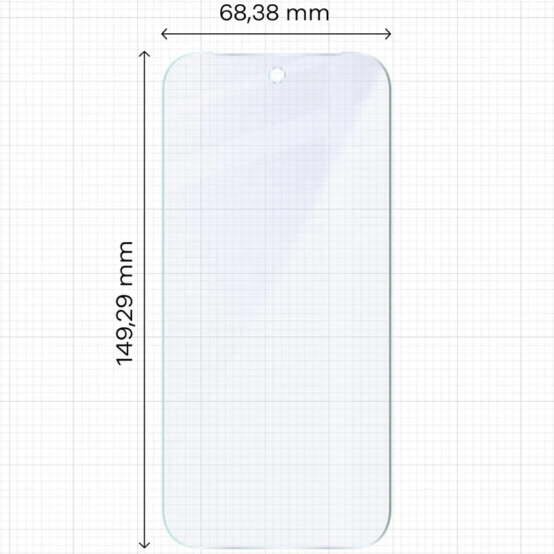 2x Hybridglas mit dem umweltfreundlichen Applikator für Google Pixel 10 Pro, Bizon Eplikator Hybrid Mule