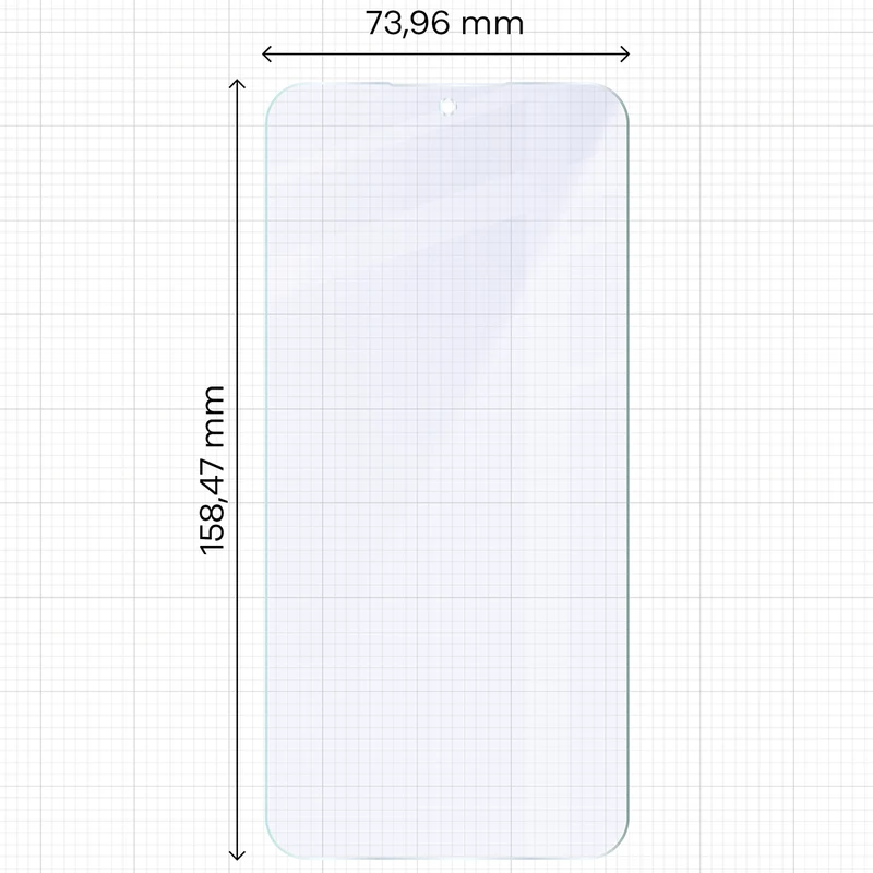 2x Hybridglas mit dem umweltfreundlichen Applikator für Galaxy A57 5G, Bizon Eplikator Hybrid Mule