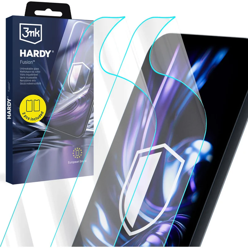 Hybridglas für Xiaomi Redmi Note 17 Pro Max 5G, 3mk Hardy Fusion, 2 Stück