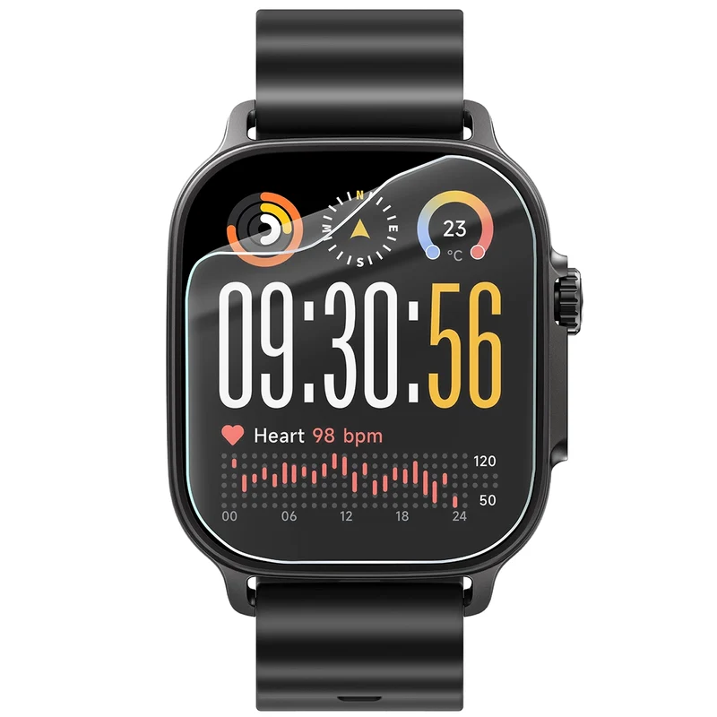 Schutzfolie für den Bildschirm für Realme Watch 5, Bizon Watch HydroFlex, 6 Stück