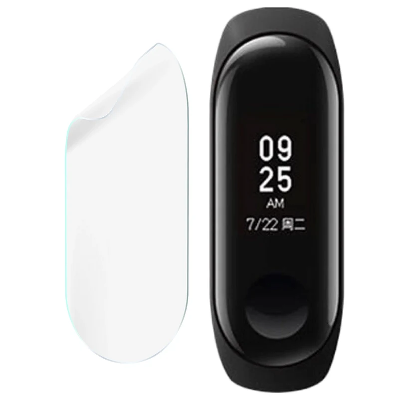 Schutzfolie für den Bildschirm für Xiaomi Mi Band 3, Bizon Watch HydroFlex, 3 Stück