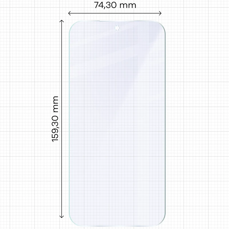 2x Hybridglas mit dem umweltfreundlichen Applikator für Xiaomi POCO X8 Pro Max, Bizon Eplikator Hybrid Mule