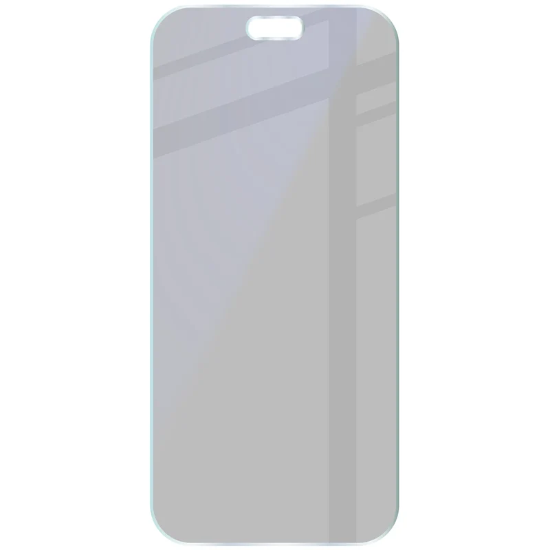 Hybridglas mit Privatschutzfilter für iPhone 18 Pro, Bizon Hybrid Shadow, Matt