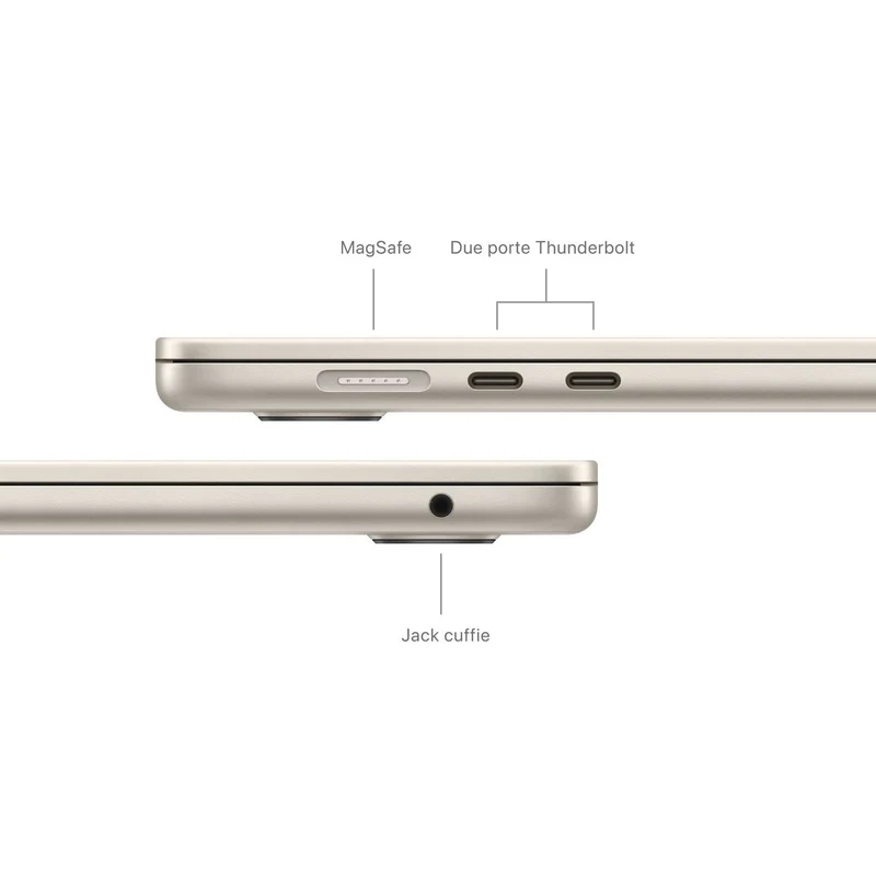 15 Macbook Air Apple M3 Chip 8-Core Cpu Galassia