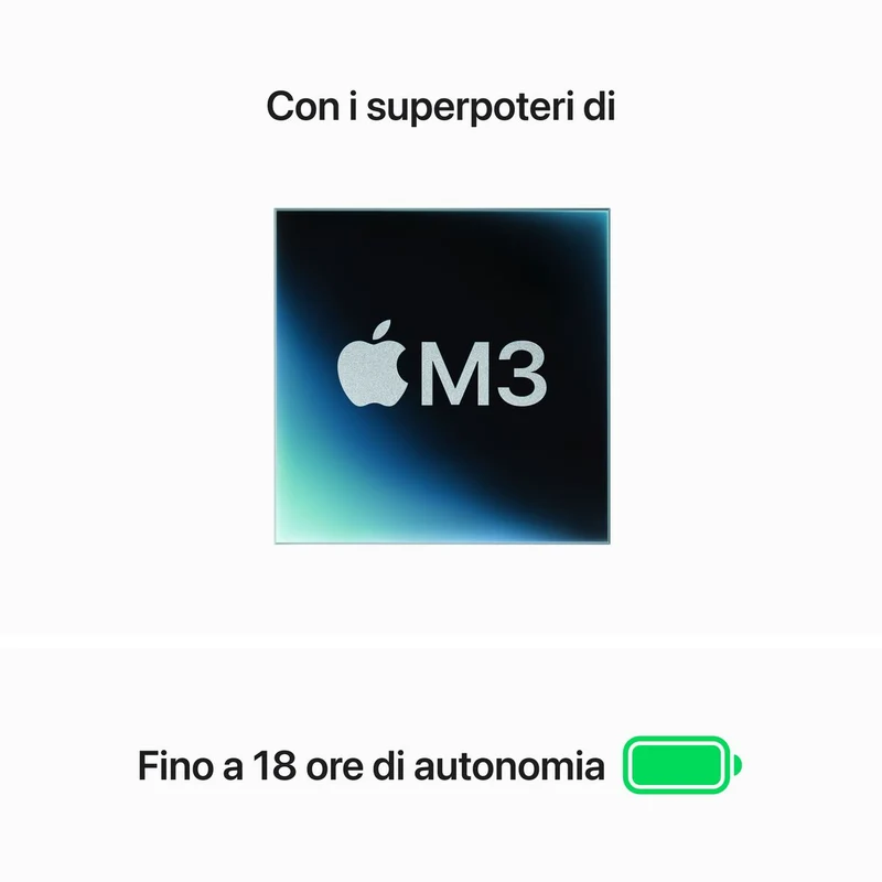 Apple 13 Macbook Air Apple M3 Chip 8-Core Cpu Space Grey