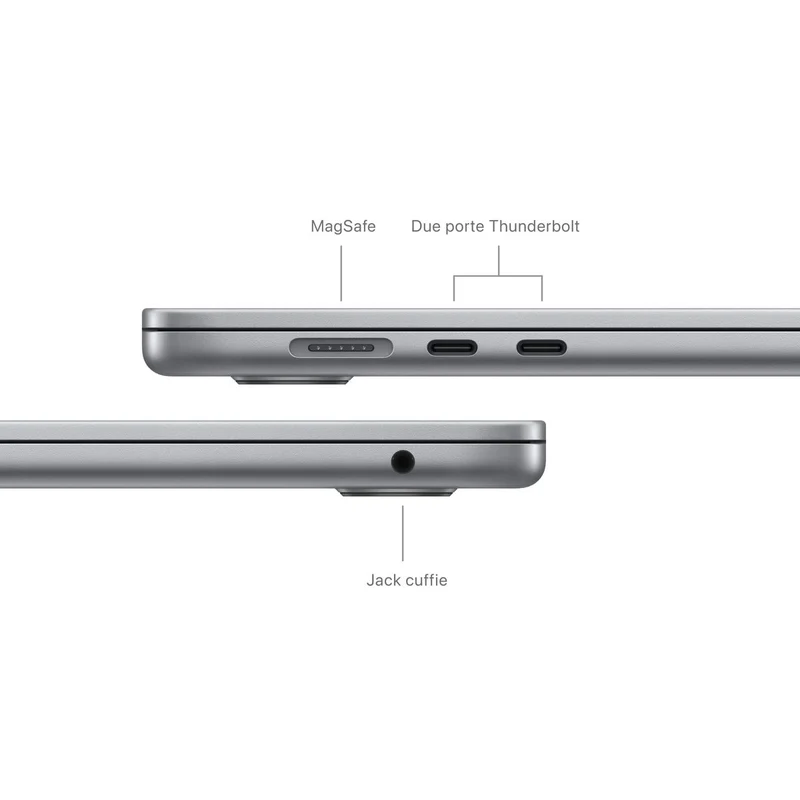 Apple 13 Macbook Air Apple M3 Chip 8-Core Cpu Space Grey