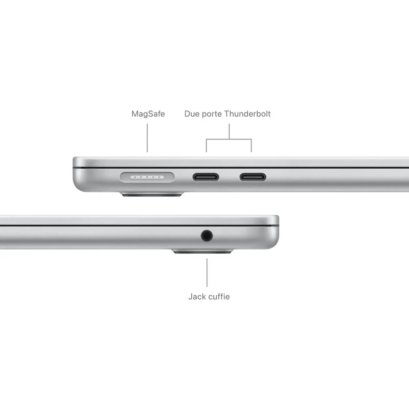 Apple 13 Macbook Air Apple M2 Chip 8-Core Cpu Silver