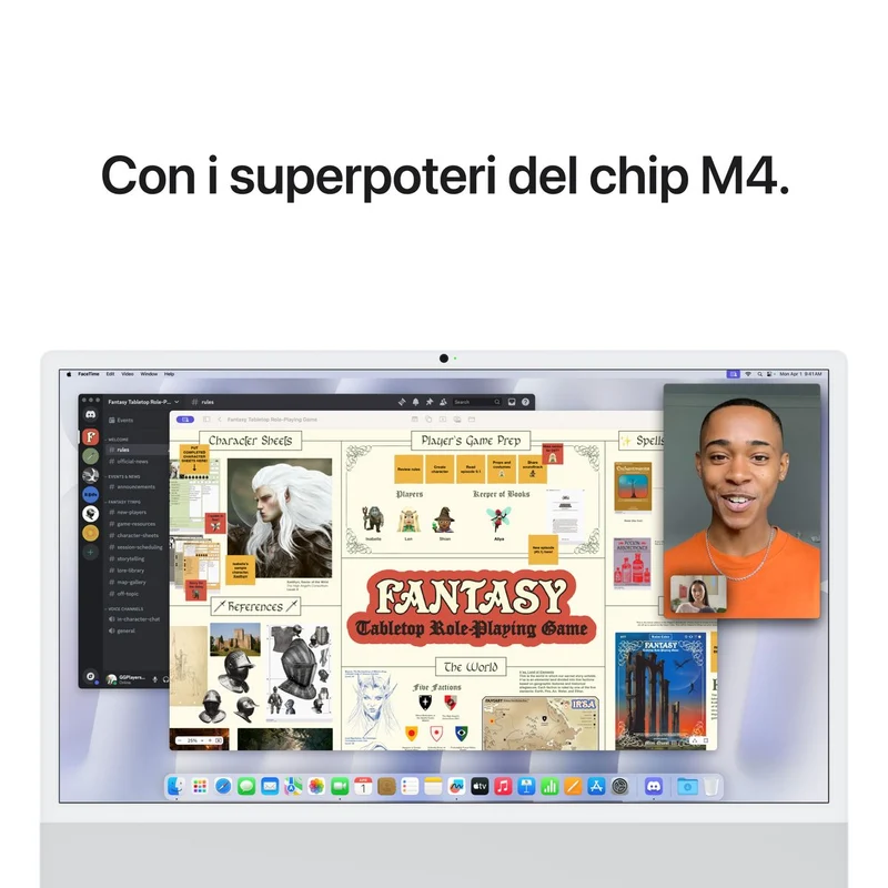 24 Imac With Retina 4.5K Display Apple M4 Silver