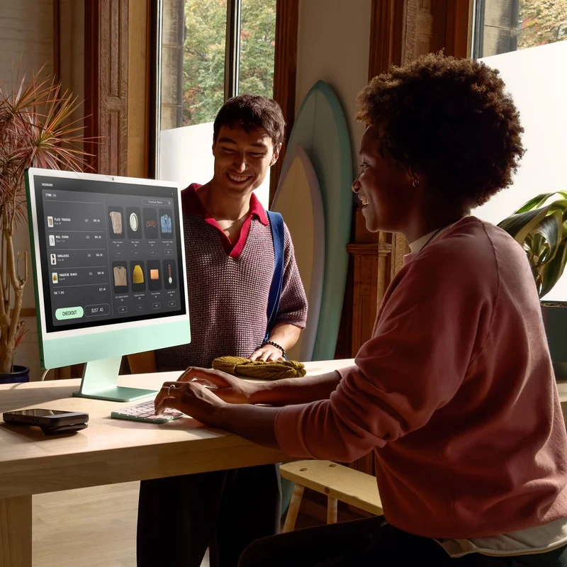 24 Imac With Retina 4.5K Display Apple M4 Silver