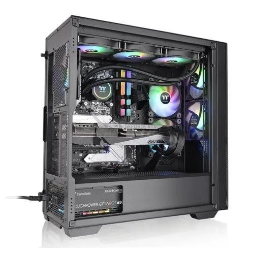 Divider 370 TG ARGB Black PC Gehäuse