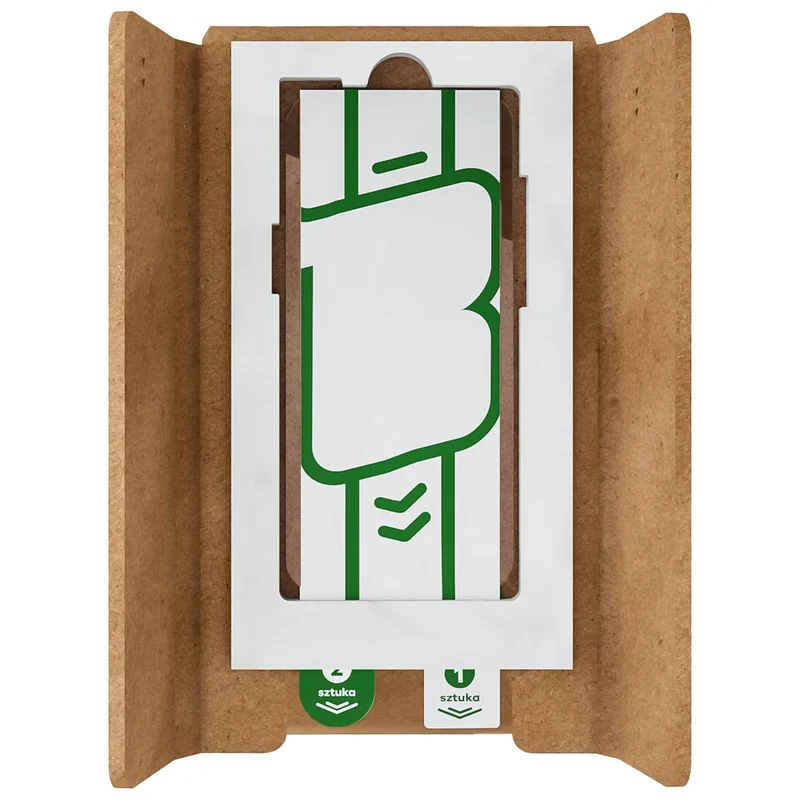 2x Hybridglas mit dem umweltfreundlichen Applikator für Galaxy S25, Bizon Eplikator Hybrid Mule