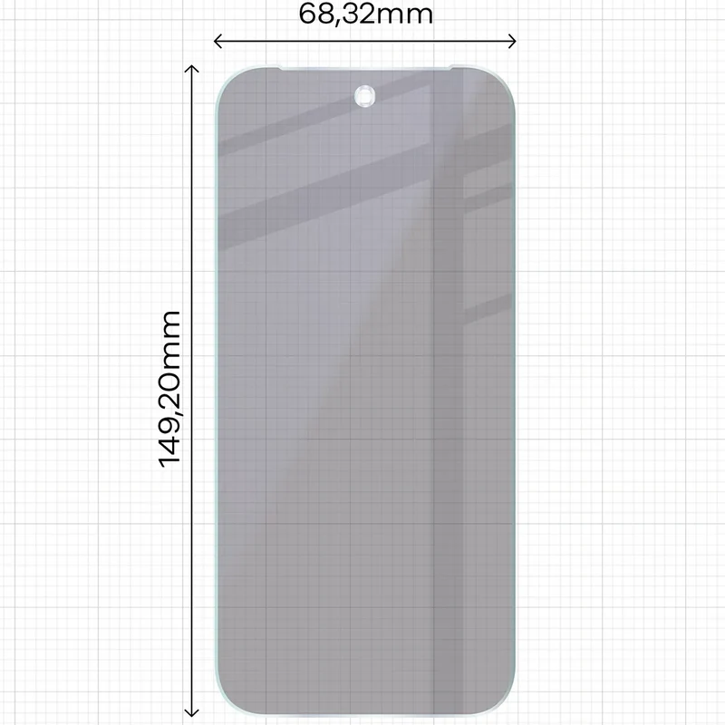 2x Hybridglas mit Sichtschutz mit dem umweltfreundlichen Applikator für Google Pixel 10, Bizon Eplikator Hybrid Shadow
