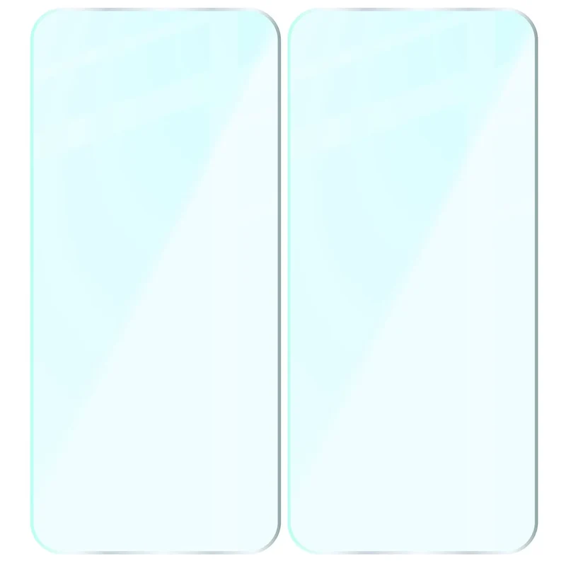 Gehärtetes Glas für Oppo Reno16 F / Reno16 FS, Bizon Glass Clear Duo, 2 Stück