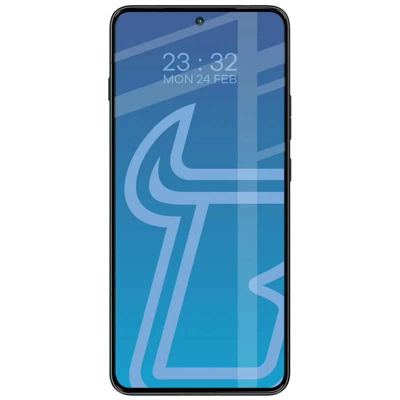 Gehärtetes Glas für Motorola Edge 70 Max, Bizon Glass Edge Duo, Schwarzer Rahmen, 2 Stück