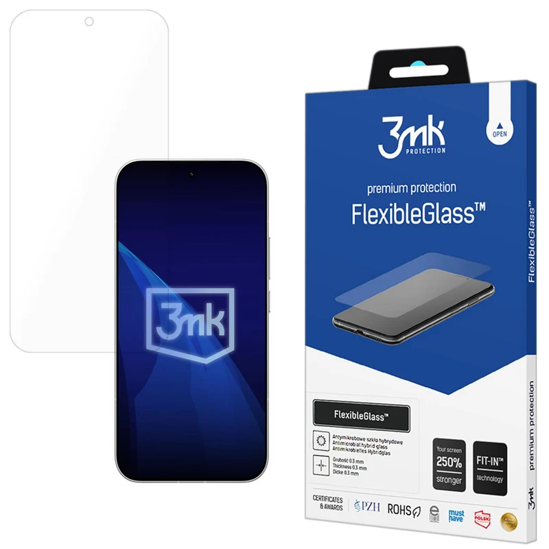 Hybridglas für Xiaomi POCO F9 Ultra, 3mk FlexibleGlass