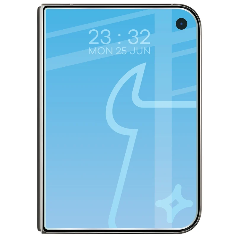 Gehärtetes Glas für iPhone Duo, Bizon Glass Clear