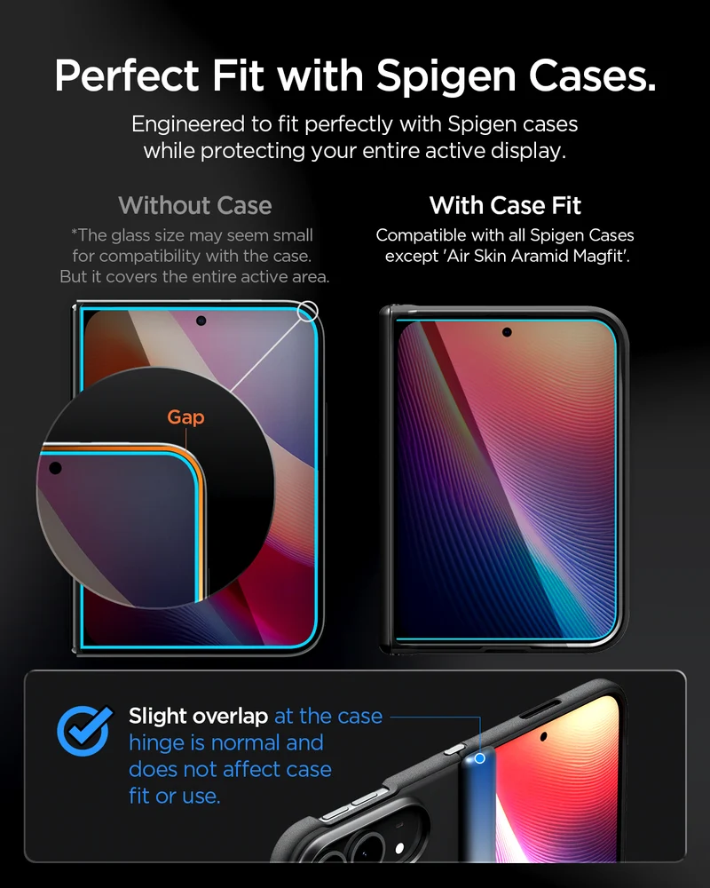 Glas + Applikator für iPhone Duo, Spigen Glas.tR EZ Fit Pro (AC) Privacy 2-Pack